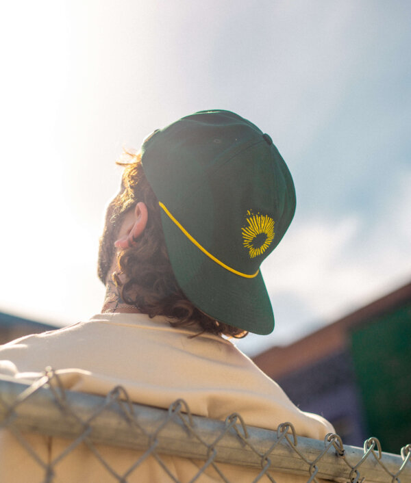 Flat Brim Rope Hat - Image 5