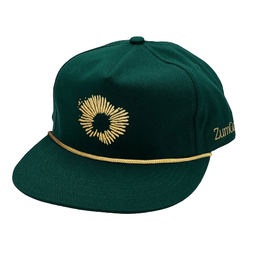 Flat Brim Rope Hat